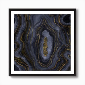 Agate Texture 09 Art Print