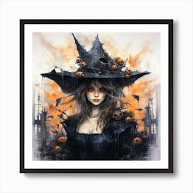 Witches Hat Art Print