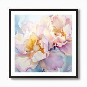 Peonies Art Print