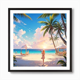 Aesthetic series: The Vacation  Art Print