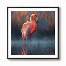 Flamingo 2 Art Print