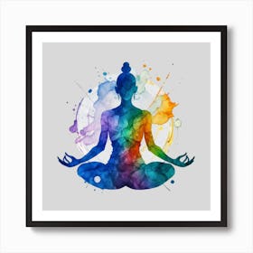 Meditation Yoga Art Print