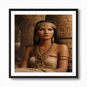 Egyptian Woman 3 Art Print