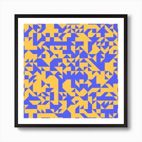 Abstract Geometric Pattern 10 Art Print