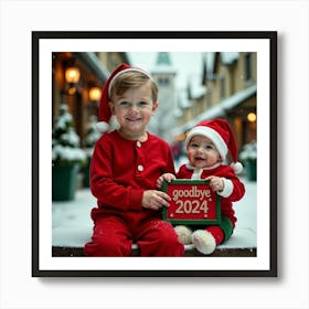 Santa Claus 8 Art Print