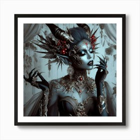 Demon Woman 1 Art Print