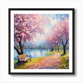 Cherry Blossoms 11 Art Print