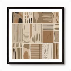 Abstract Pattern Art Print