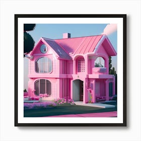 Barbie Dream House (340) Art Print