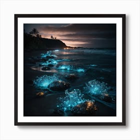 Glow In The Dark Art Print