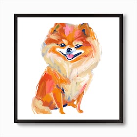 Pomeranian 02 Art Print