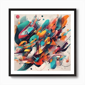 Abstract Painting 1 Art Print