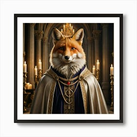 Lord Vulpes Arcanis: The Royal Animal Series Art Print