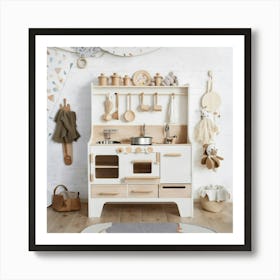 Wooden Play Kitchen (1) 2024 05 17t210652 Art Print