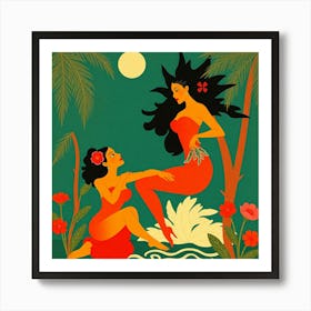 Mermaid 5 Art Print