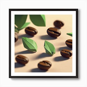 Coffee Beans 80 Art Print