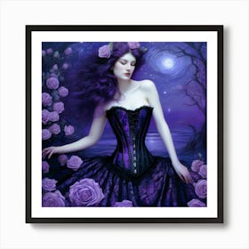 Purple Desires Art Print