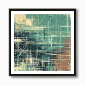 Illustration grunge 3 Art Print