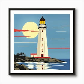 Lighthouse 17 Art Print