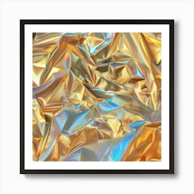 Gold Foil Background 2 Art Print