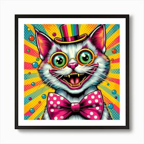 Pop Cat 20 Art Print