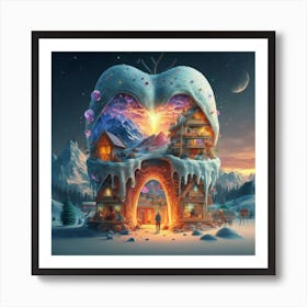 Tooth House 2 Art Print