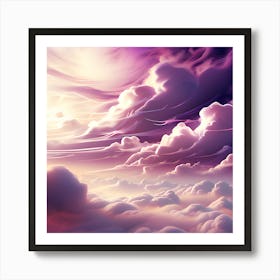 Cloudy Sky 1 Art Print