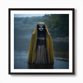 Witch In The Water Art Print