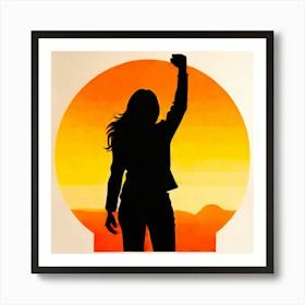 Woman'S Fist Art Print