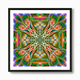 Psychedelic Art Art Print