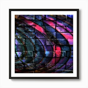 Abstract Painting Poster