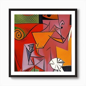 I love Picasso Art Print