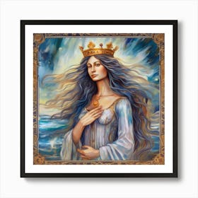 The Queen Of Cups Art Print