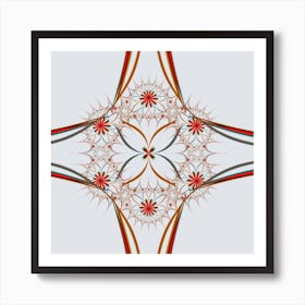 Artwork Fractal Allegory Art Floral Art Print