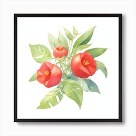 Rosehip Art Print