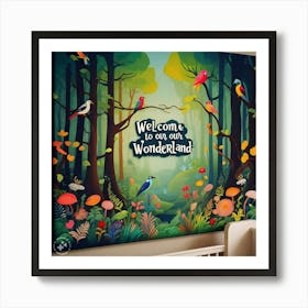 Welcome To Our Wonderland Poster