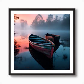 Boats Fine Art Posters By Csaba Fikker For Ai Art Depot 4 Art Print