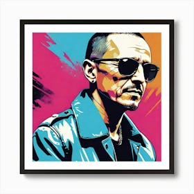 Chester Bennington Art Print