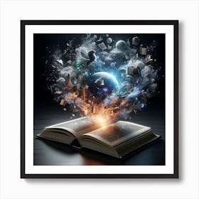 stories in crystal Art Print