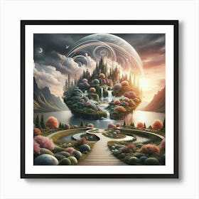 Transform Spaces Through Landscape Art (1) Art Print