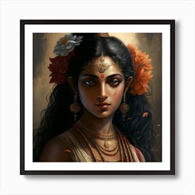 Mythical Beauty 1 Art Print