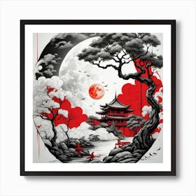 Asian Art Art Print