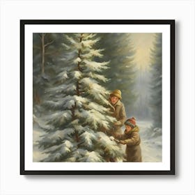 Christmas Tree 1 Art Print