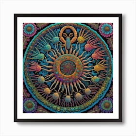 Mandala Art Print