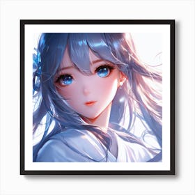 Anime Girl (91) Art Print