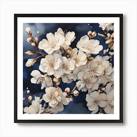 Cherry Blossoms 15 Art Print