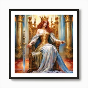 The Red Queen Art Print