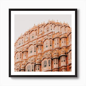 Jaipur Architecture Square Art Print