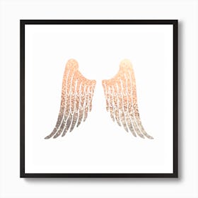 Gold Wings Art Print