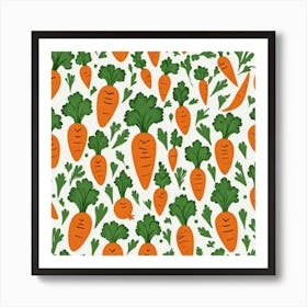 Carrots 41 Art Print